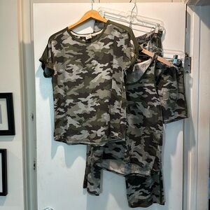 Lucky Brand 4 Piece Pajama Set